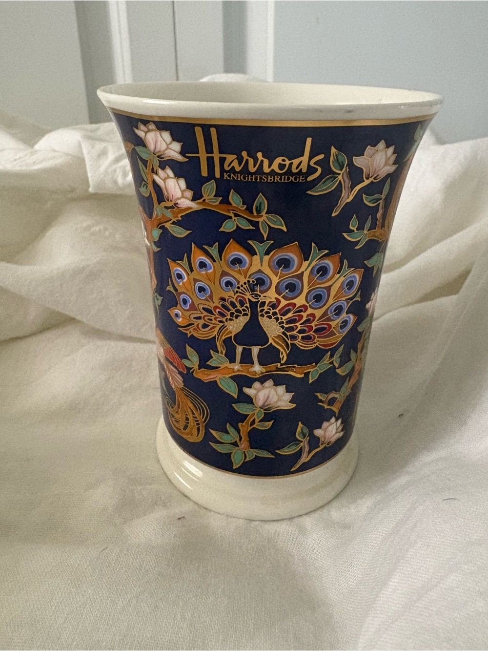 Harrods Peacock Mug
